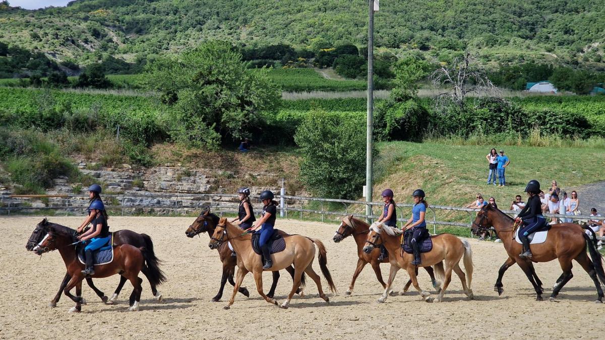 A cheval